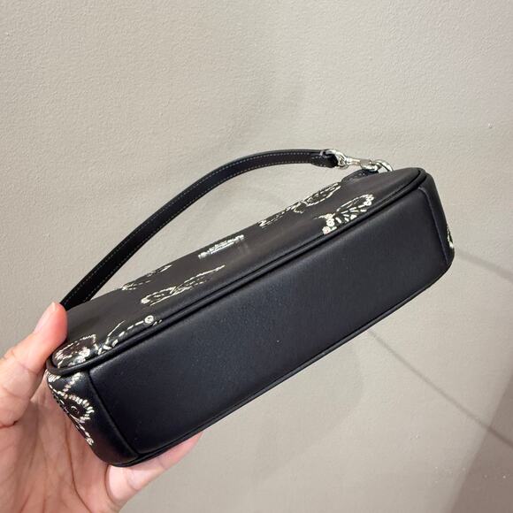 Coach Nolita 19 With Sparkly Butterfly Print CCF58‼️choose 1 color‼️ - Picture 13 of 15